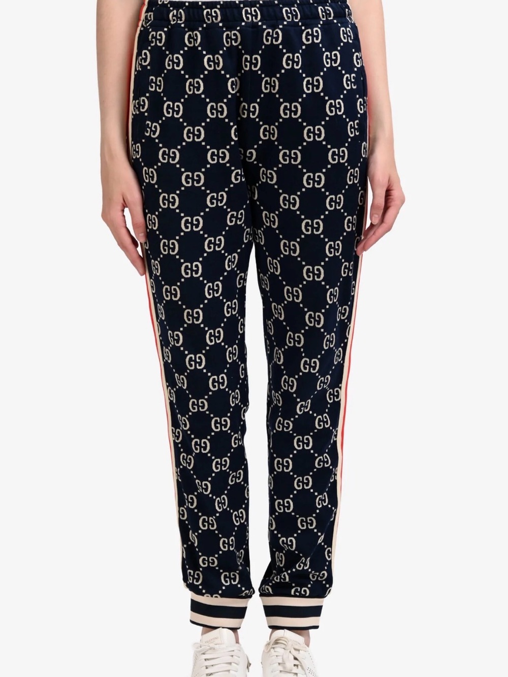 Gucci Blue GG Track Pants